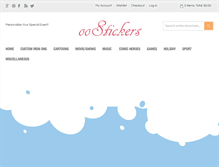 Tablet Screenshot of oostickers.com